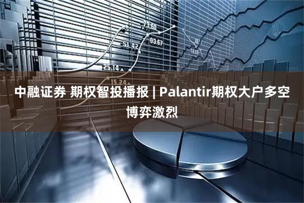 中融证券 期权智投播报 | Palantir期权大户多空博弈激烈