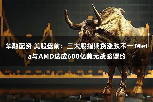 华融配资 美股盘前：三大股指期货涨跌不一 Meta与AMD达成600亿美元战略盟约